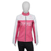 Ferrari Pink Leather Jacket Womens